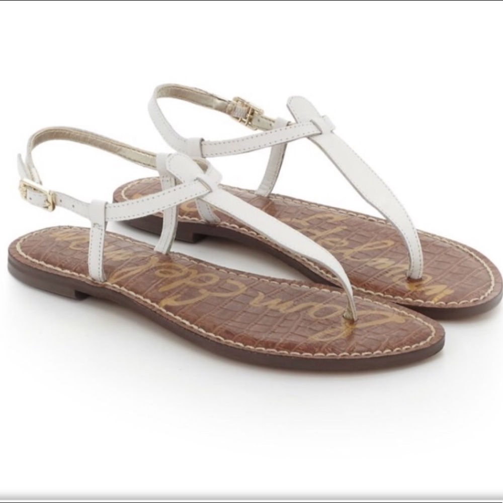 NIB Sam Edelman GIGI White Sandal 8.5 NWT!!